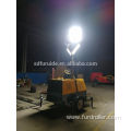 4-spotlight Mobile Lighting Tower with Single-phase 5 KVA Generator (FZMT-1000B)